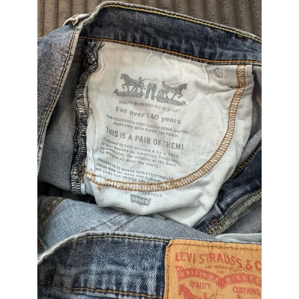 Levis 541  Mens Medium Wash Jeans 36x34